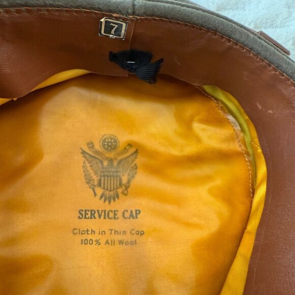 WWII US Army Military Army Air Corps Cadet Hat - Picture 9 of 12